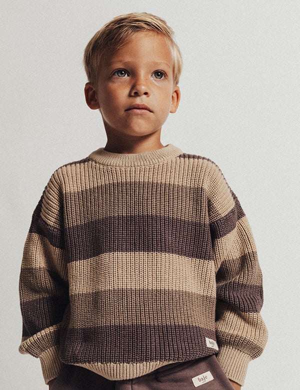 Kindermodel met blond haar Morris P.