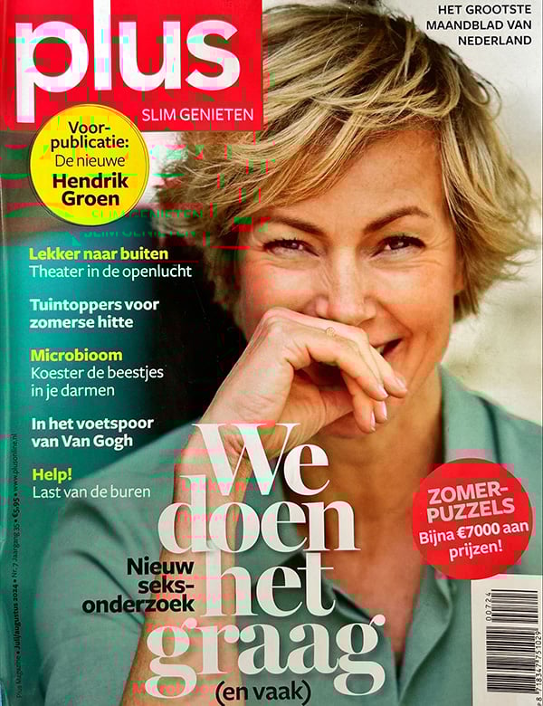 Vrouwelijk model met blond haar Susanne N.