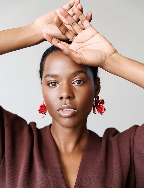 Vrouwelijk model Valerlie C.