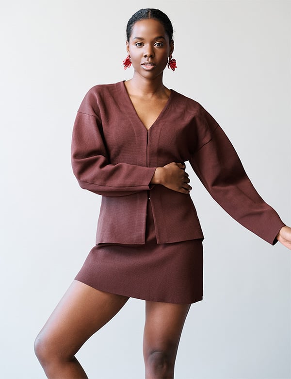 Vrouwelijk model Valerlie C.