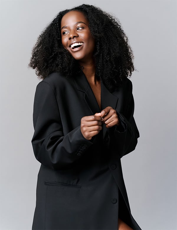 Vrouwelijk model Valerlie C.