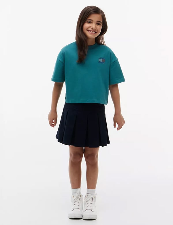 Kindermodel met bruin haar Vyenna