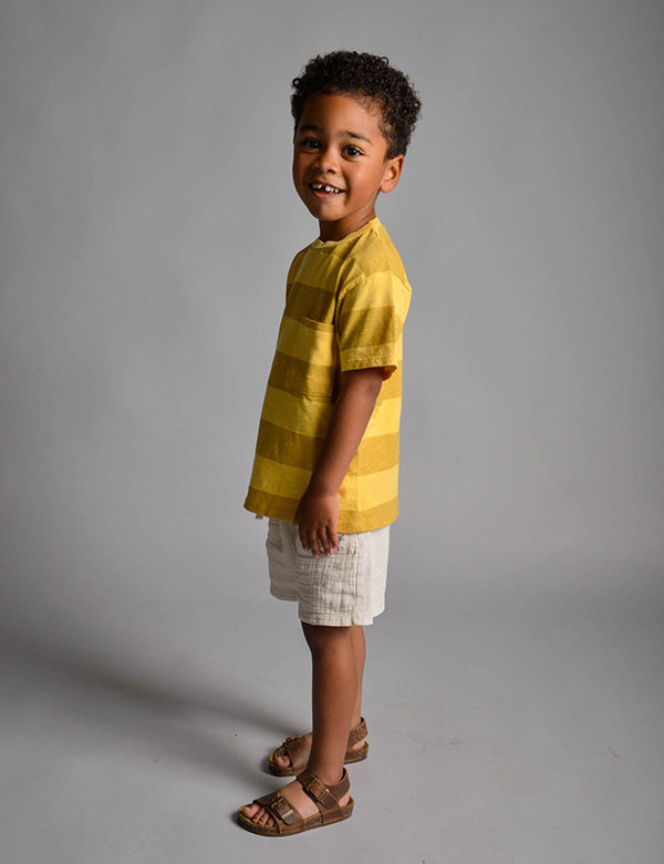 Kindermodel krullend haar Arthur