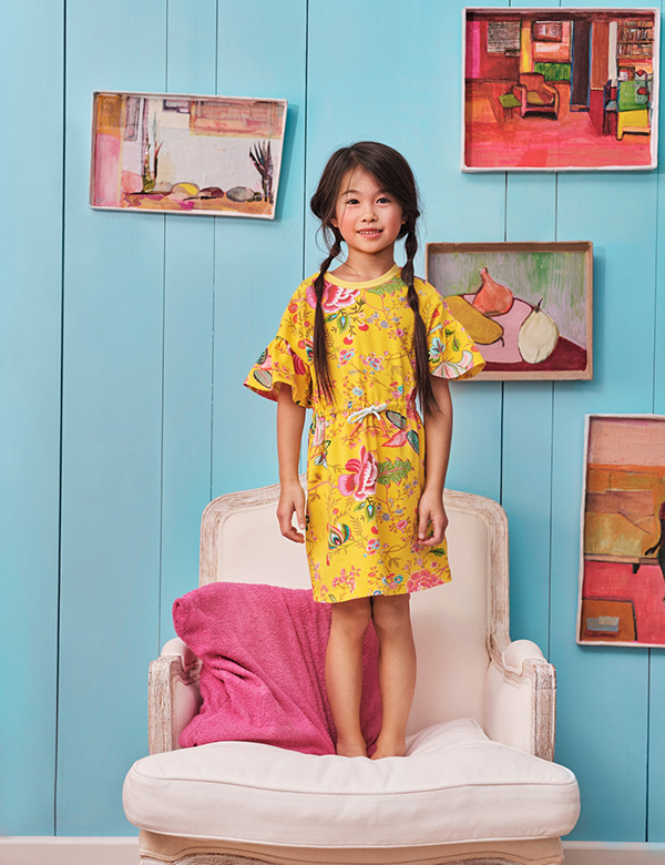 Kindermodel bruin haar Charlene