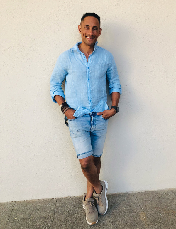 Mannelijk model Eddy