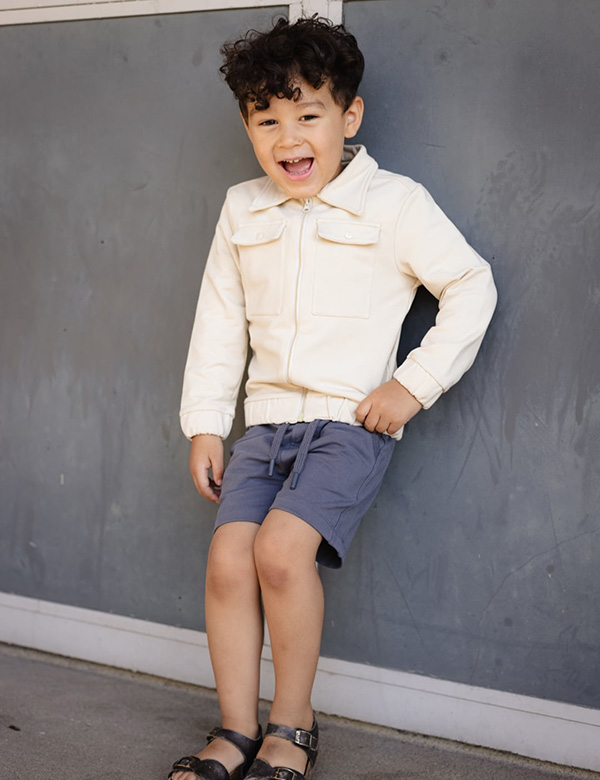 Kindermodel krullend haar Jayden