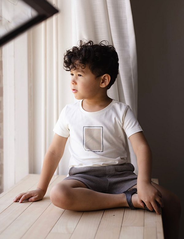 Kindermodel krullend haar Jayden