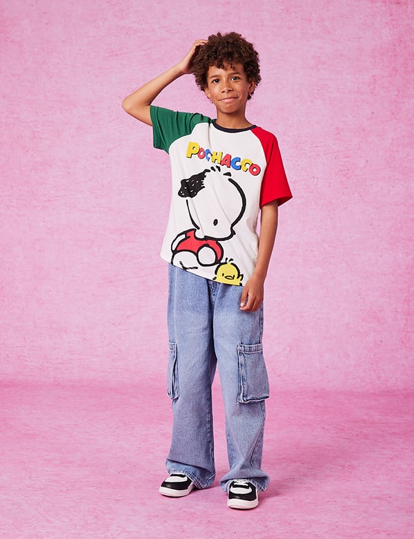Kindermodel met kroes haar Jeremiah C.
