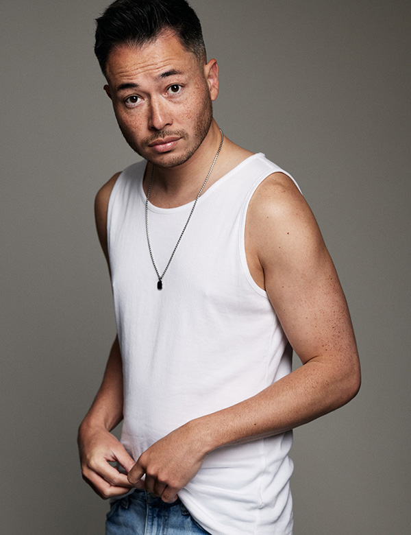 Mannelijk model kort haar Joji