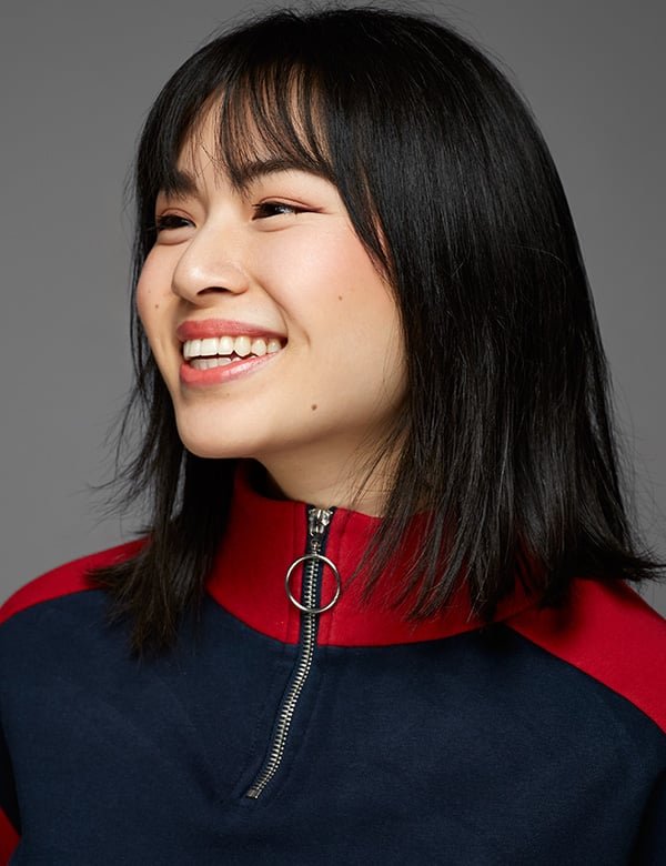 Vrouwelijk model Jun Jun