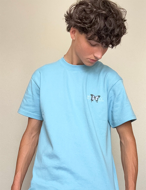 Mannelijk model met bruin haar Milan S.