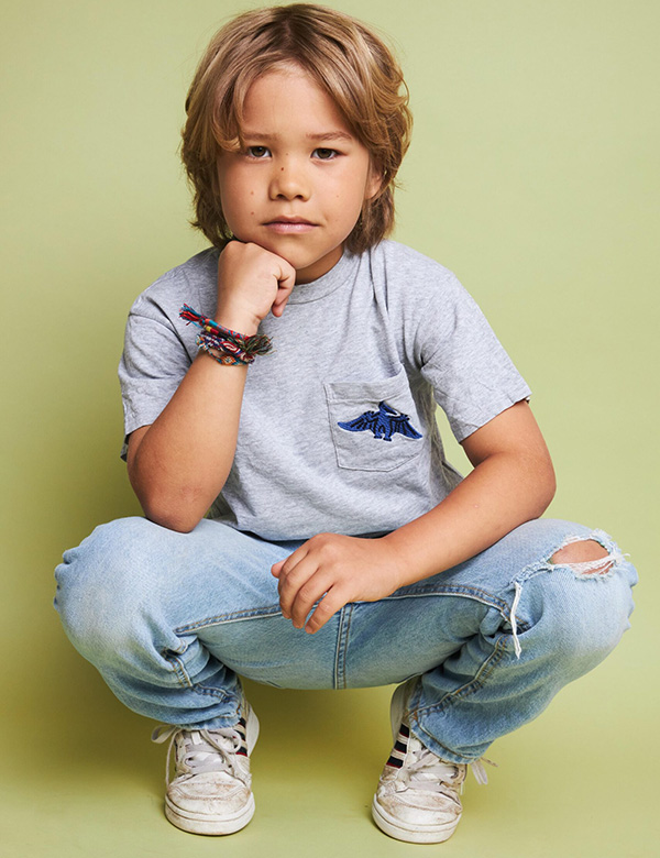 Kindermodel blond haar Samuel