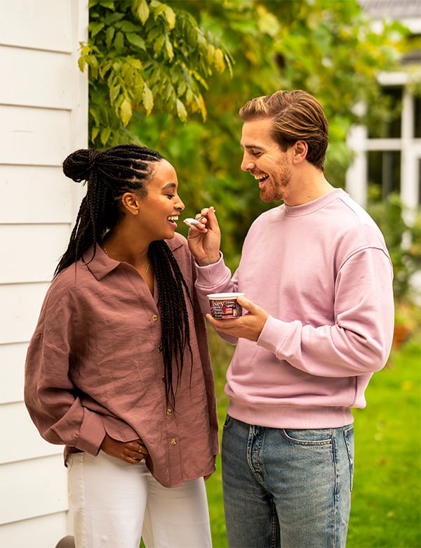Mannelijk model met blond haar Servaas