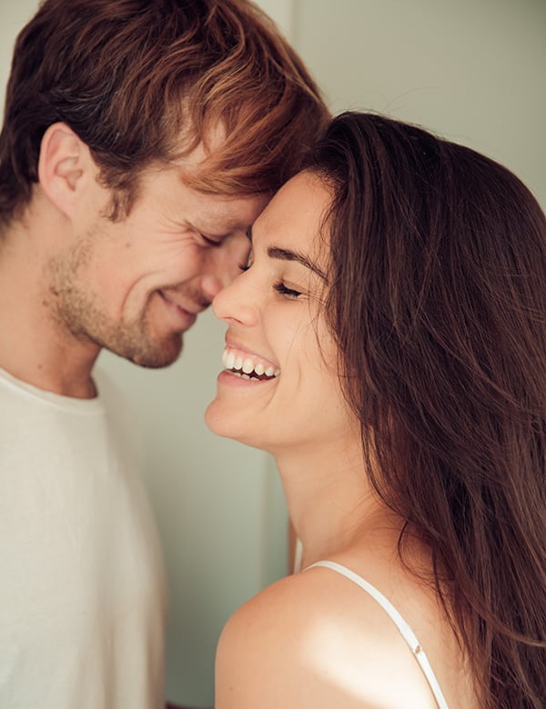 Vrouwelijk model met bruin haar Verena