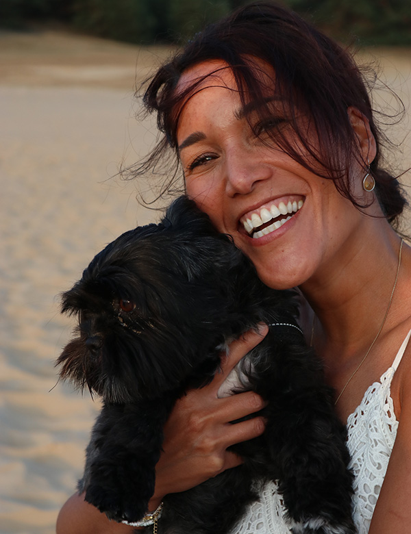 Vrouwelijk model met bruin haar Jacqueline R.