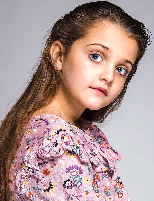 Kindermodel Lizz Romée
