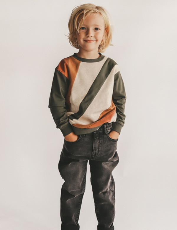 Kindermodel blond haar Mylz