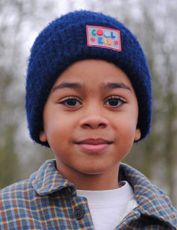 Kindermodel krullend haar Arthur B.