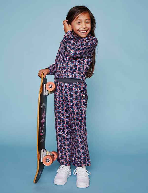 Kindermodel met bruin haar Caithlyn J.