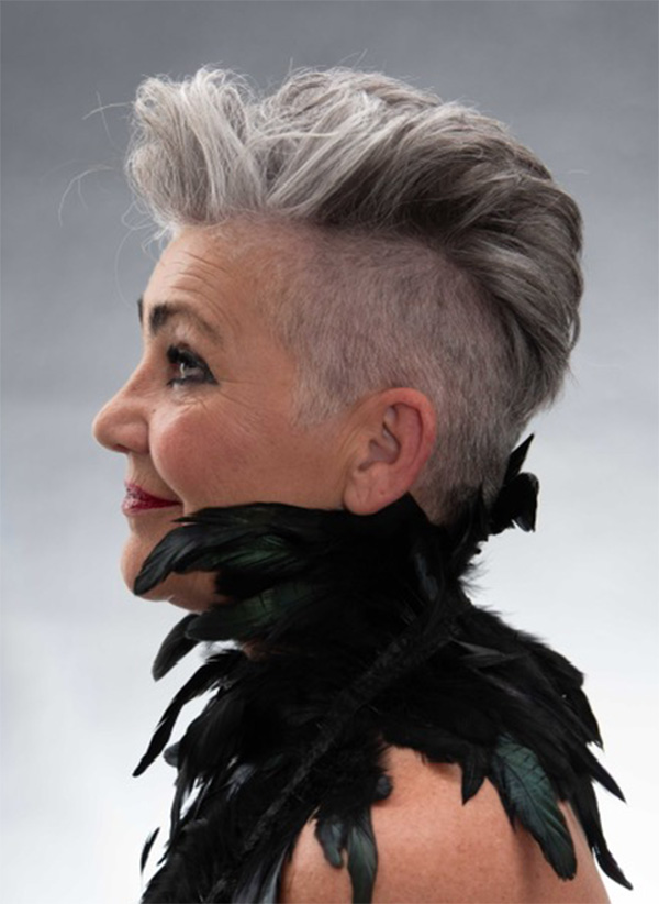 Vrouwelijk model Carola B.