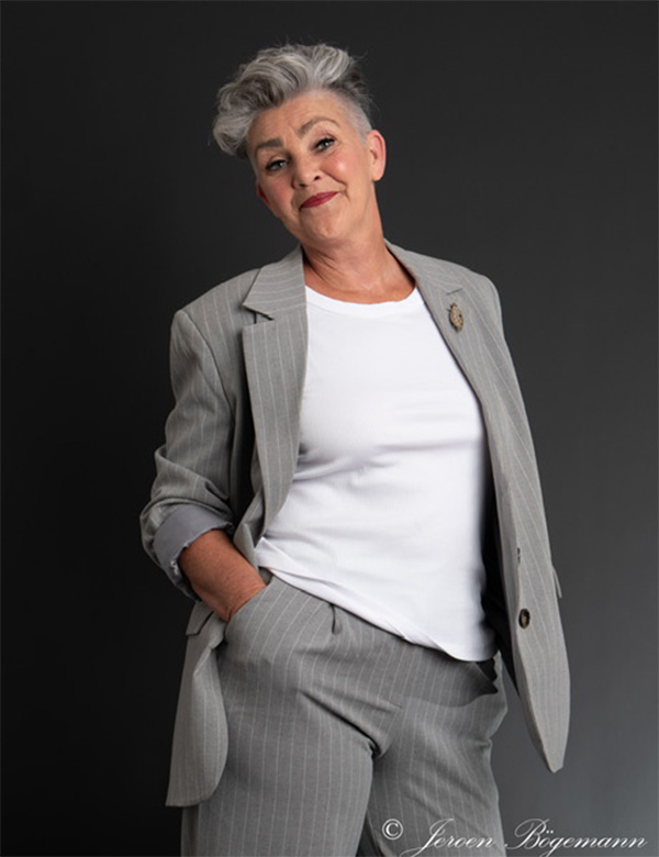 Vrouwelijk model Carola B.