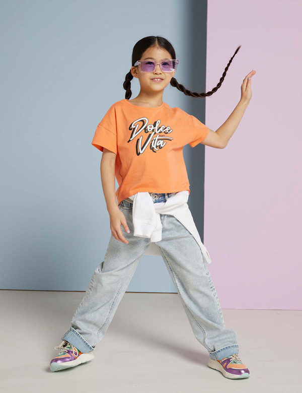 Kindermodel met zwart haar Charlene C.