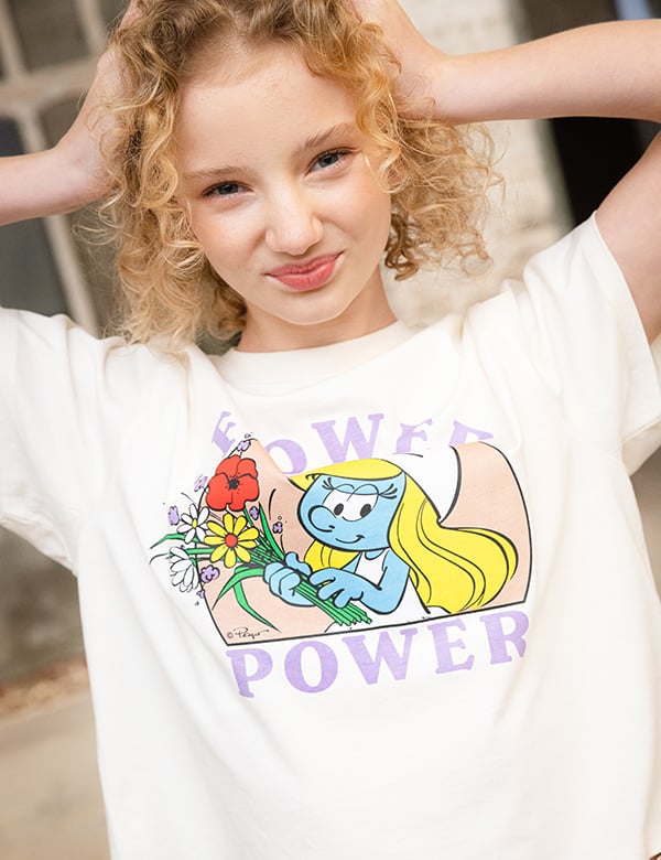Kindermodel met krullend haar Eloïse