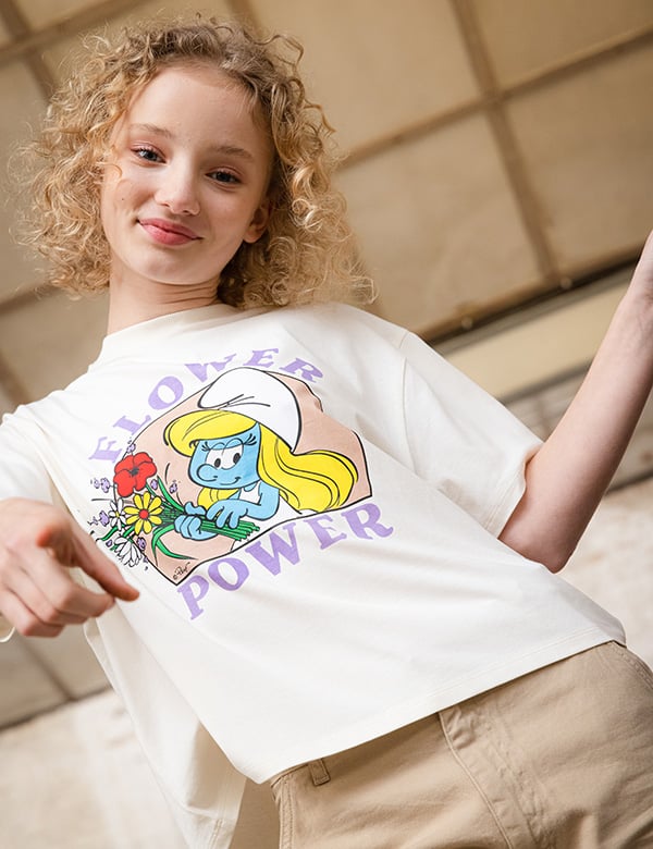 Kindermodel met krullend haar Eloïse