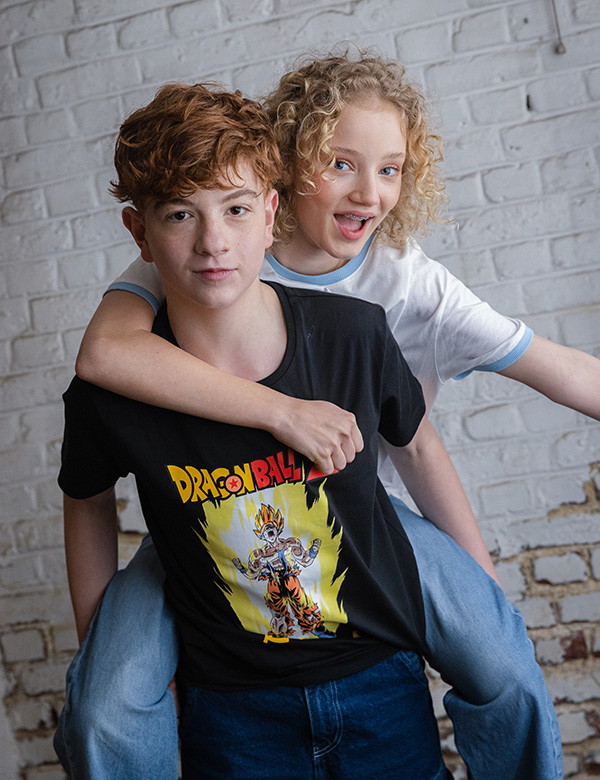 Kindermodel met krullend haar Eloïse