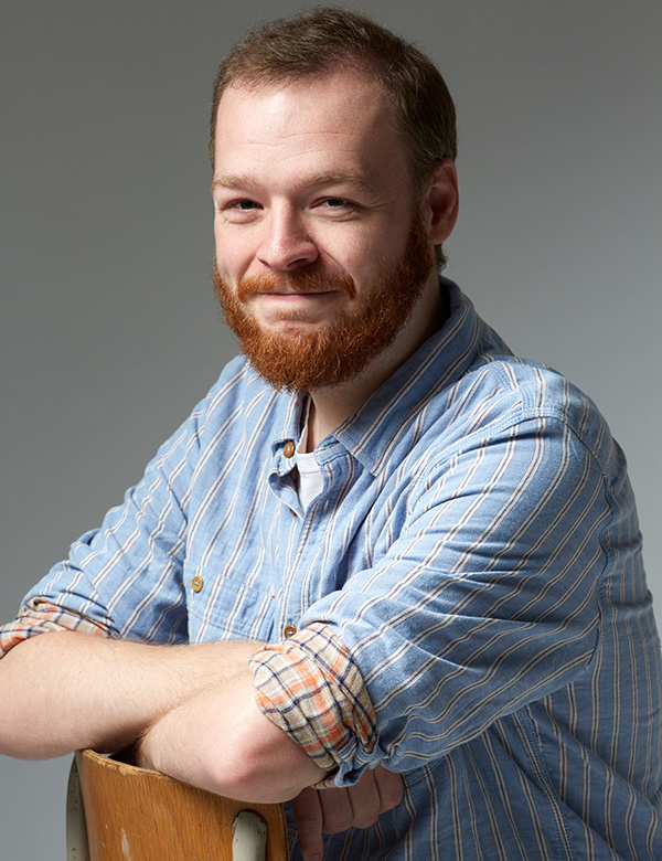 Mannelijk model met rossig haat Mick