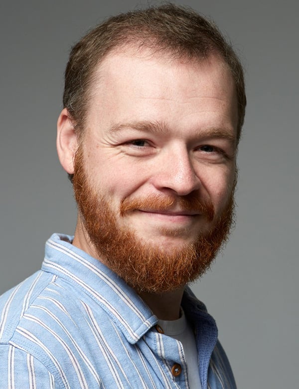 Mannelijk model met rossig haat Mick