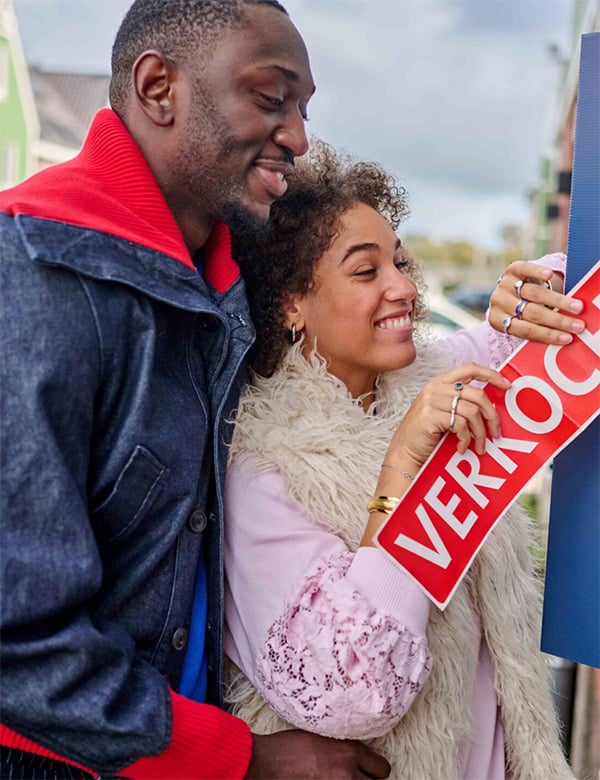 Mannelijk model met zwart haar Nene