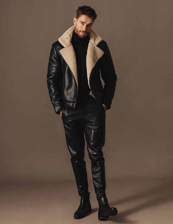 Mannelijk model kort haar Rick
