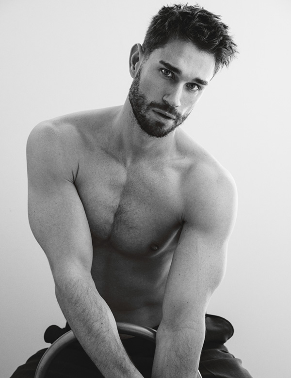 Mannelijk model kort haar Rick