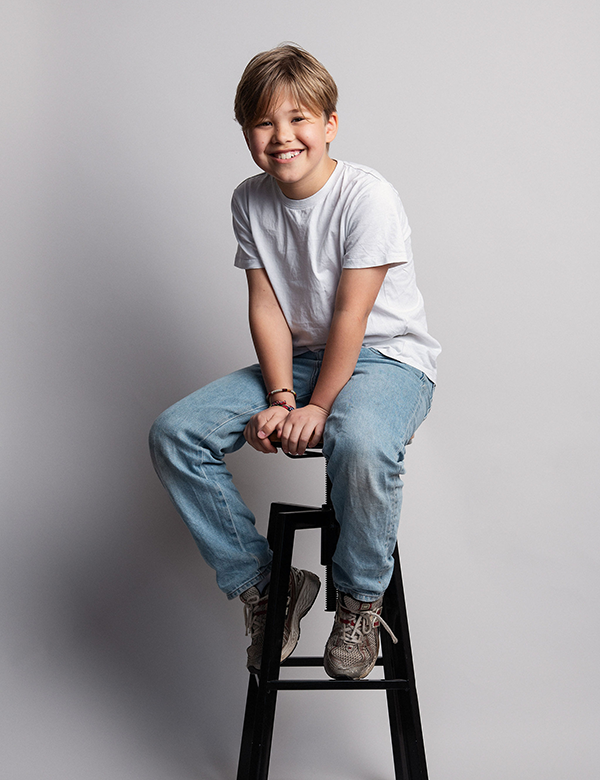 Kindermodel Samuel P.