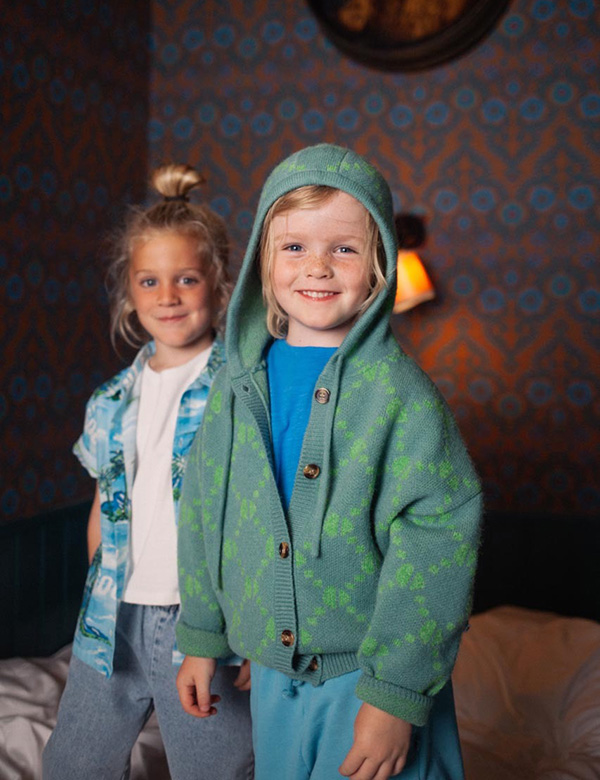 Kindermodel met blond haar Seff