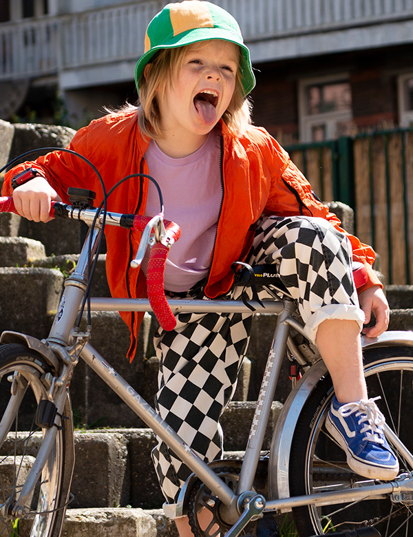 Kindermodel met blond haar Seff