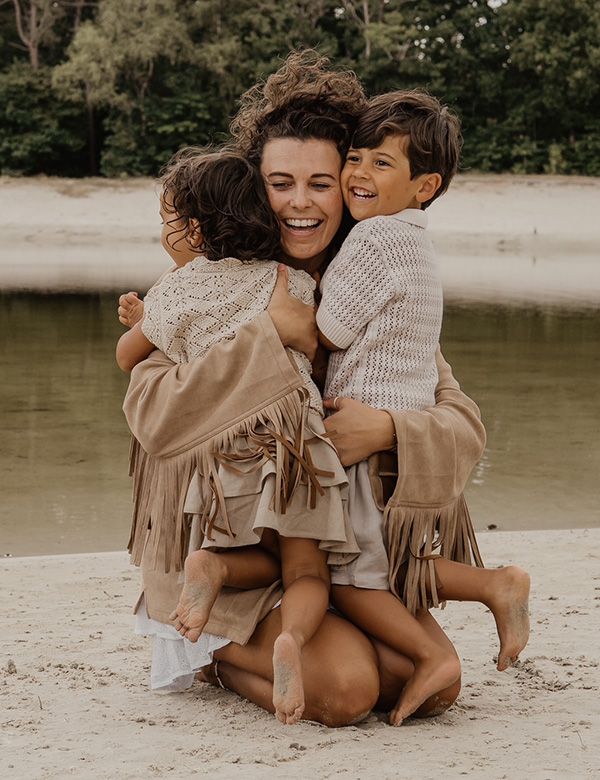 Gezin met 2 kinderen Familie van Gool.