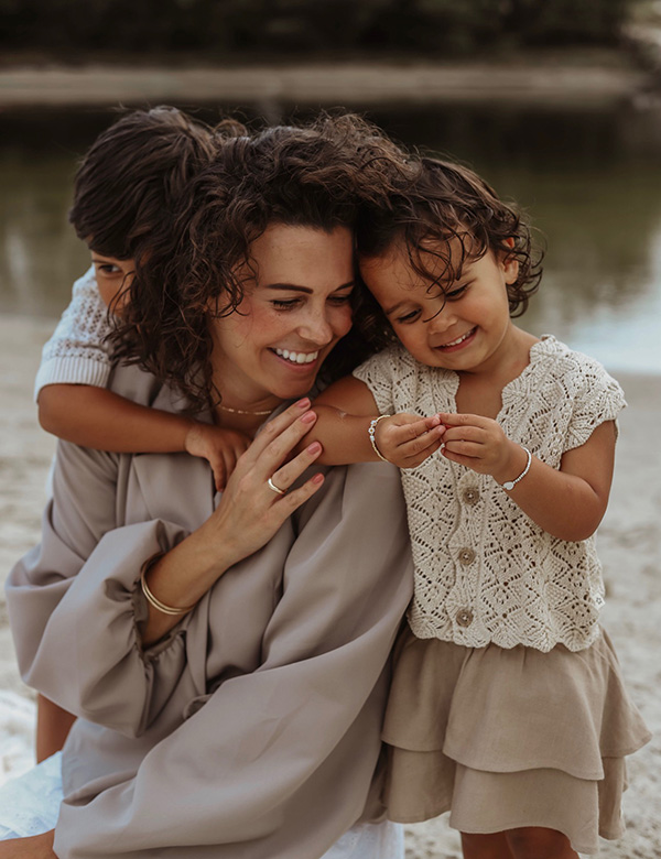 Gezin met 2 kinderen Familie van Gool.