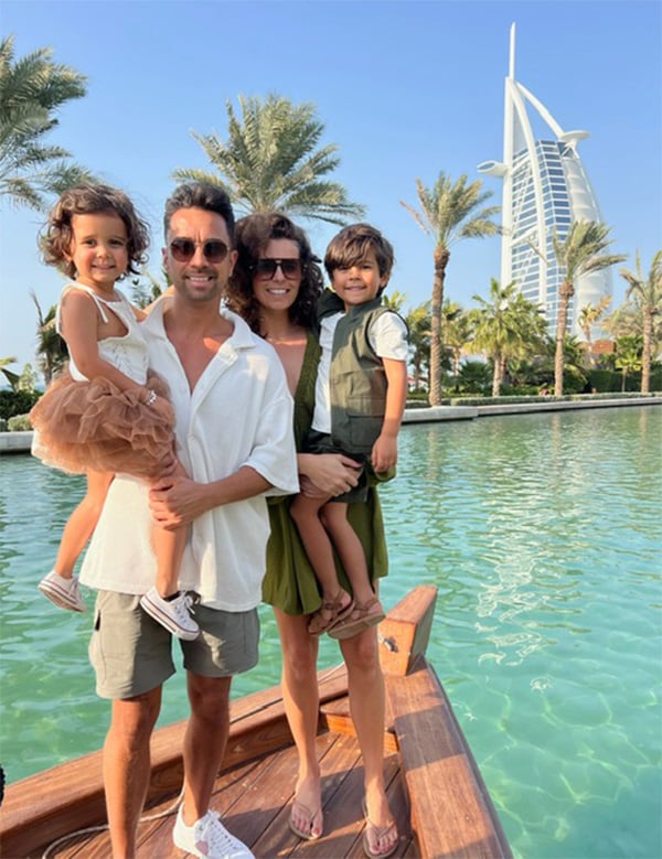 Gezin met 2 kinderen Familie van Gool.