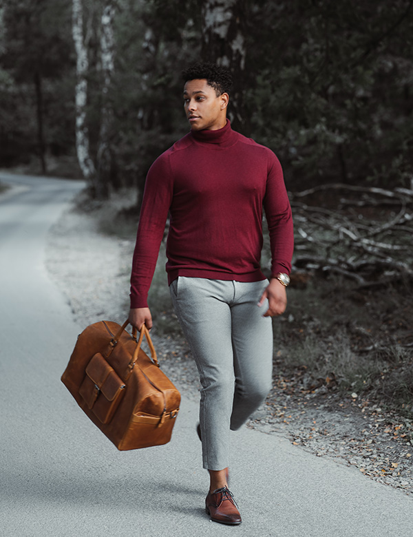 Mannelijk model met zwart haar Rodney