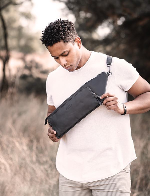 Mannelijk model met zwart haar Rodney