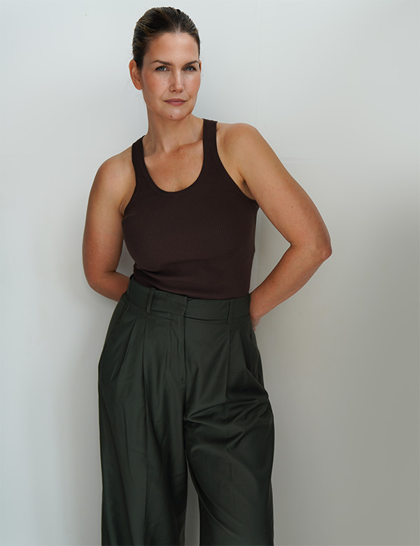 Vrouwelijk model Anne Ber