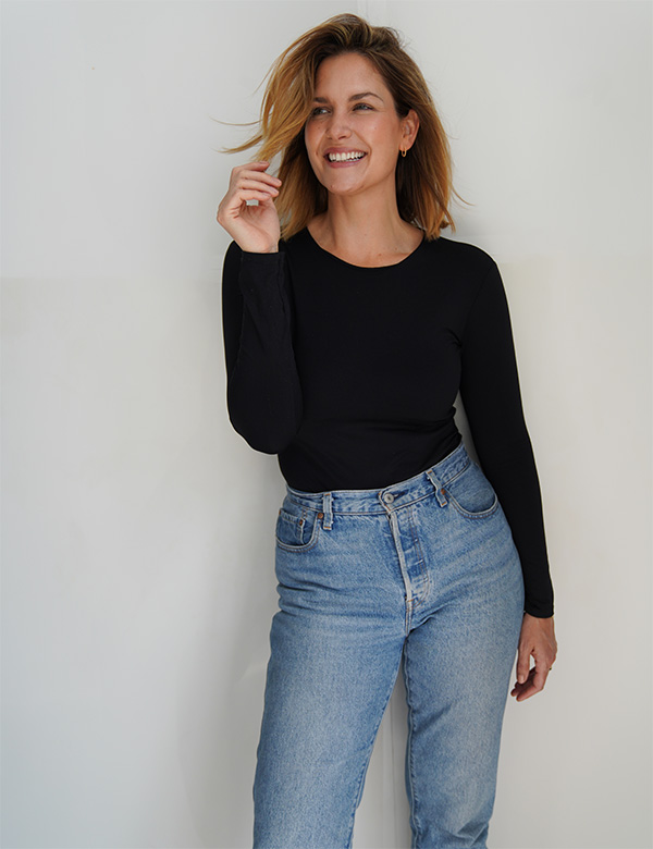 Vrouwelijk model Anne Ber
