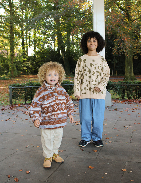 Kindermodel met blonde krullen Emanuel A.