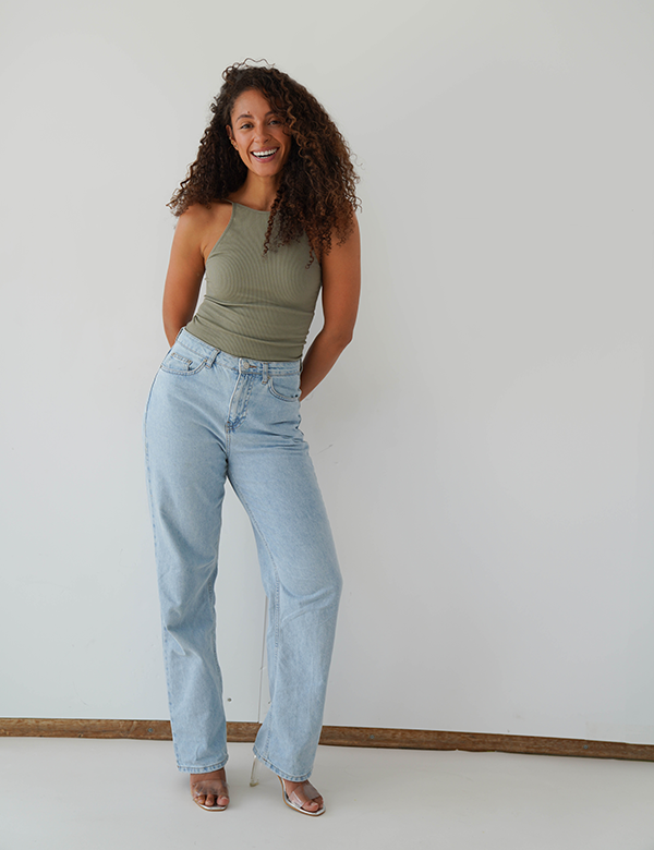 Vrouwelijk model Jasmijn B.