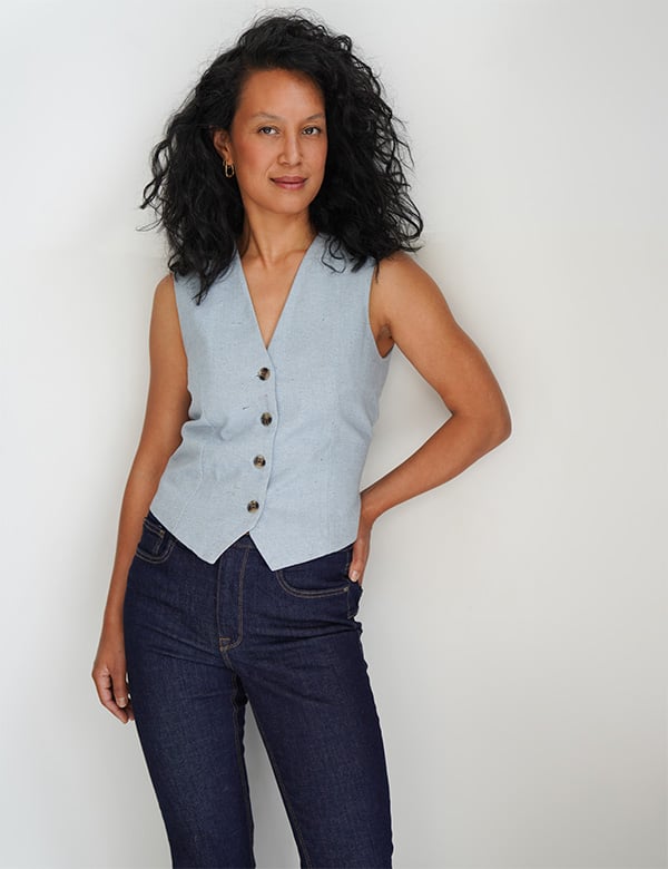 Vrouwelijk model Jeanet D.