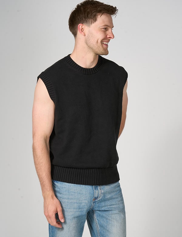 mannelijk model met blond haar Laurens V.