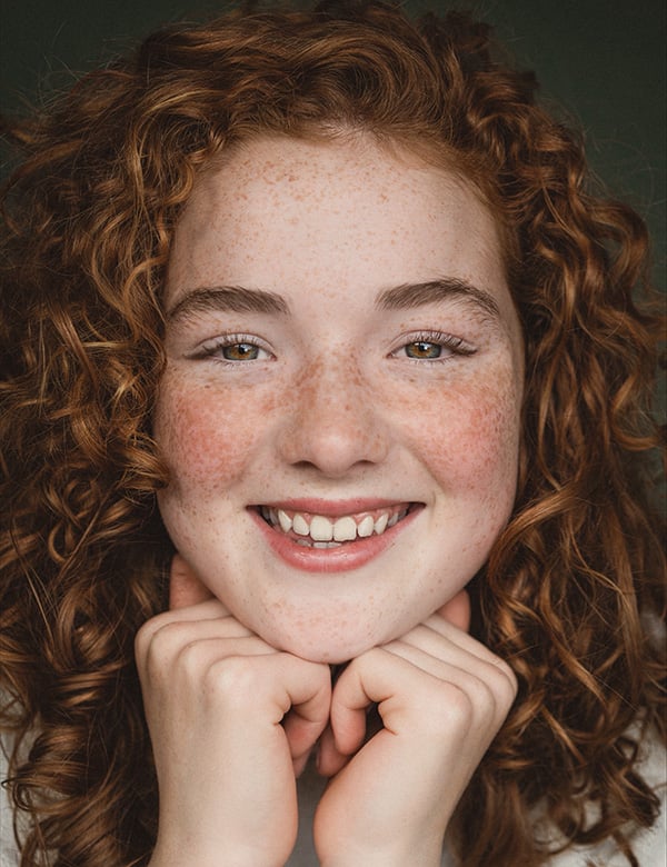 kindermodel met rood haar Pip F.