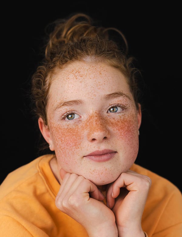 Kindermodel met rood haar Pip F.1